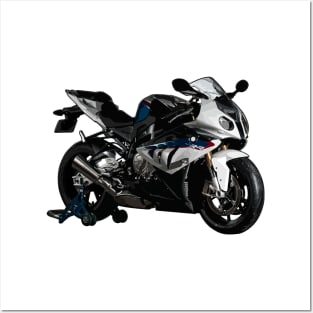 S1000RR 2011 Bike Illustration Posters and Art